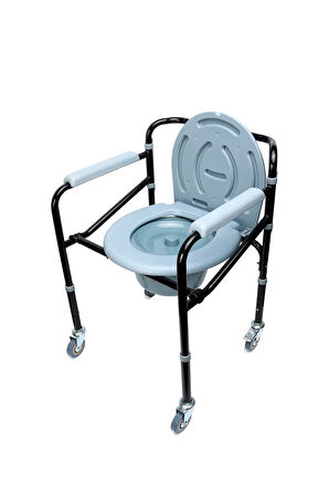 Medikaltec Medikalcim Tekerlekli Tuvaletli Banyo Sandalyesi Agstwc005
