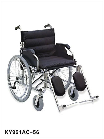 Medikaltec Pulsemed Çelik Tekerlekli Sandalye KY951AC-56