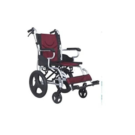 Medikaltec atlanabilir Sırtlı Alüminyum Tekerlekli Sandalye KY862LABJ-16-46 Cm