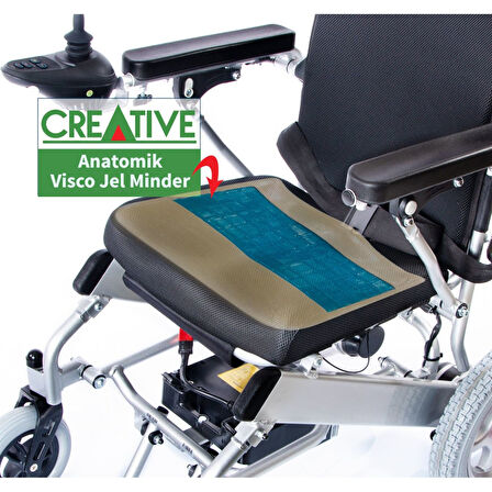 Medikaltec Creative CR-6012 Lityum Pilli Akülü Tekerlekli Sandalye