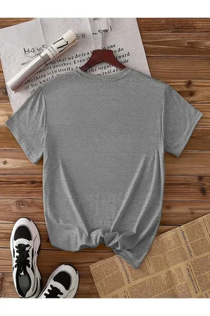 Unisex Mood Baskılı Oversize Tshirt