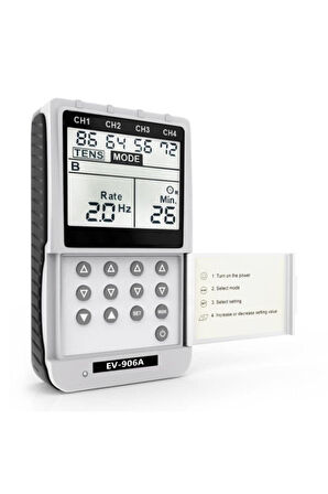 Medikaltec Ev-906a 4 Kanallı Dijital Tens Ems Cihazı