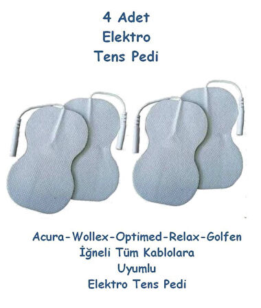 Medikaltec 4 Adet Tens Pedi Acura Relax Nordmende Tüm Cihazlarla Uyumlu