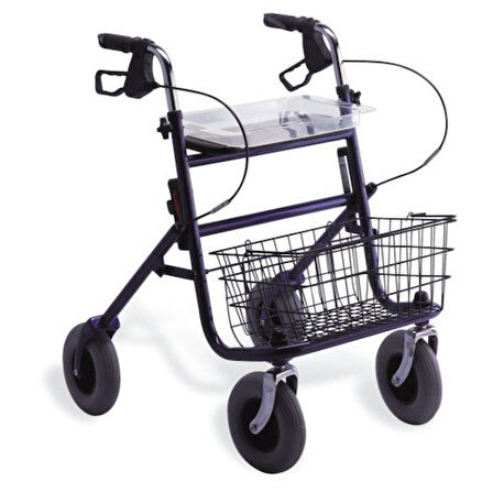 Medikalcim Metal Rollator Walker Kalın Tekerlekli PR-882