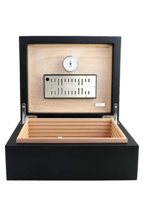 Adorini Torino Deluxe Siyah Sedir Humidor Puro Kutusu