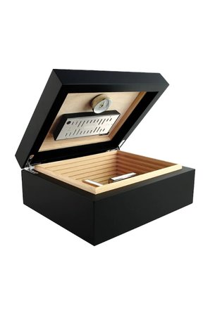 Adorini Torino Deluxe Siyah Sedir Humidor Puro Kutusu