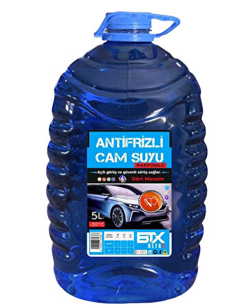 Betax Antifrizli Oto Cam Suyu 5 lt -30 Derece
