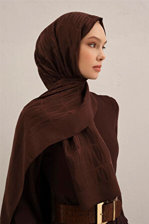 Lyocell Naia Çubuk Desen Şal 3