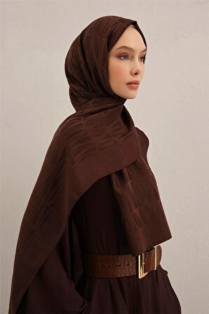 Lyocell Naia Çubuk Desen Şal 3