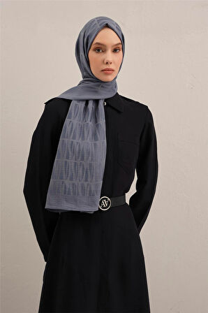 Lyocell Naia Çubuk Desen Şal 3