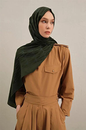 Lyocell Naia Çubuk Desen Şal 3