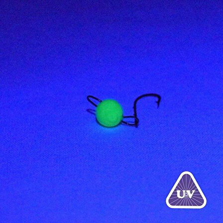Spiinx Cannon Ball Mafsallı Glow Jig Head 