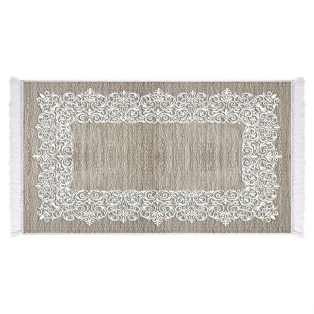 Dekoreko İnci Halı Dijital Saçaklı 1811