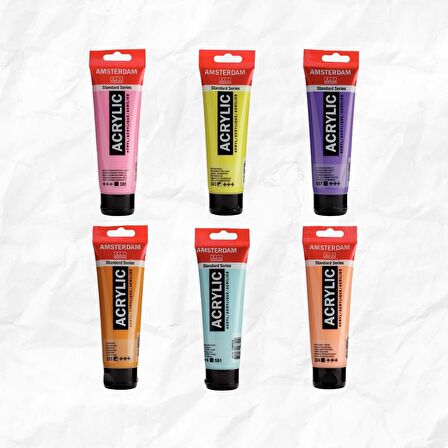 Amsterdam Akrilik Boya 120ml 6'LI SET
