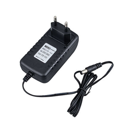 Weko 16.8 Volt 1 Amper 5.5x2.5 Jack Uçlu Dolum Led Göstergeli Oriz Tipi Şarj Adaptörü Cihazı Aleti 16.8V-1A