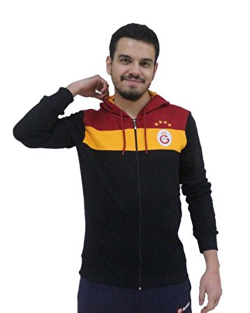 Galatasaray Sweatshirt Ceket Siyah E85647 