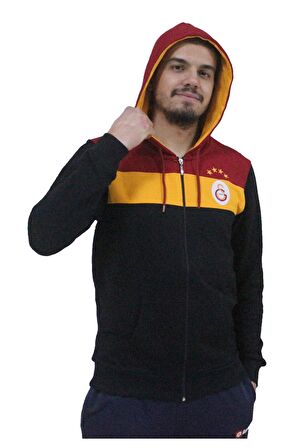 Galatasaray Sweatshirt Ceket Siyah E85647 