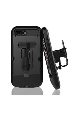 Iphone 7 / 8 Plus Su Geçirmez Motosiklet Bisiklet Telefon Tutucu