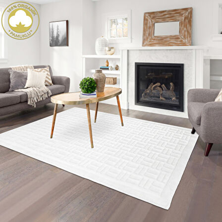 Alanur Domino Cotton Halı