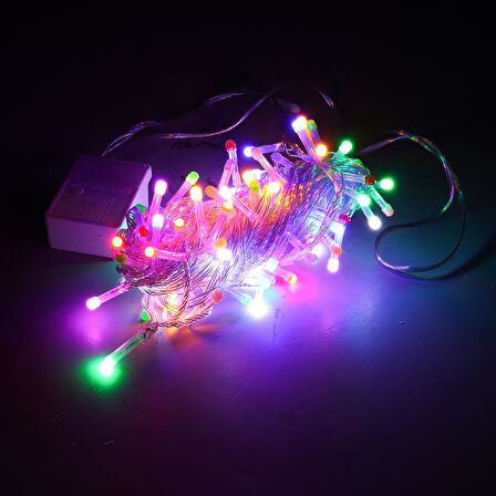 Winnboss WN-1182 RGB Renkli 10 Metre Dekoratif Led Yılbaşı Işığı 5 Watt Aydınlatma AC220V
