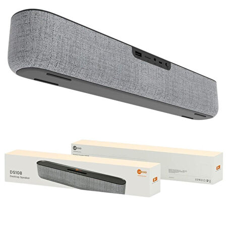 Lenovo Lecoo DS108 Bluetooth 80 Db Taşınabilir 10 W Kablosuz Siyah Soundbar Stereo Hoparlör Speaker