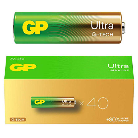 GP 24AU R03 Ultra Alkalin İnce Kalem AAA 40‘lı 