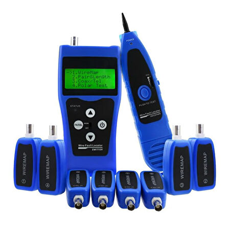 Ayt Noyafa NF-388 Kablo Bulucu Arıza Tespit Cihazı Seti Ethernet Telefon İnternet Ağ Kablosu Cihazı