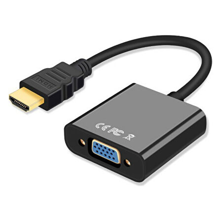 POWERMASTER PM-2162 HDMI TO VGA ÇEVİRİCİ ADAPTÖR SES ÇIKIŞSIZ