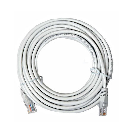 Fully G-505D 10 Metre Cat5 Kablo Ethernet İnternet Kablosu Hazır Kablo Soketli