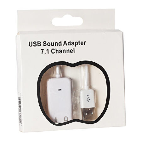 Ayt Kablolu USB To 7.1 Ses Kartı Usb Ses Kartı 