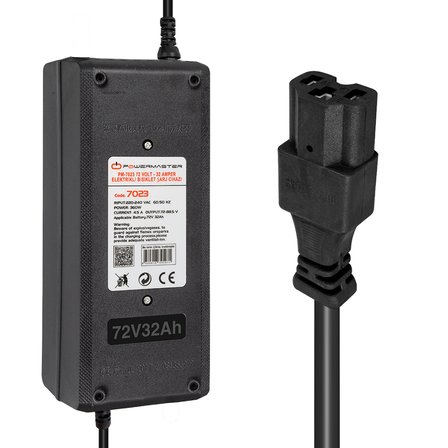 Powermaster 72 Volt 32 Amper Elektrikli Bisiklet Scooter Şarj Cihazı Aleti PM-7023
