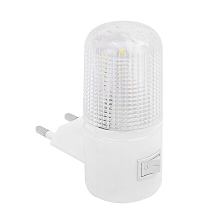 Powermaster QL-102 Ledli Anahtarlı Gece Lambası (0.5 Watt Saatte)