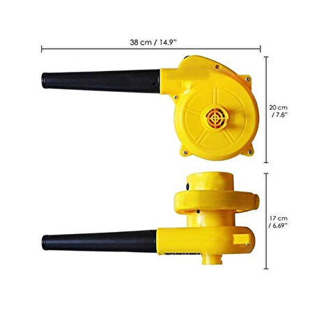 Ayt Powermaster PM-7977 600 Watt Elektrikli Kompresör Pc Bilgisayar Temizleme Hava Komprasörü