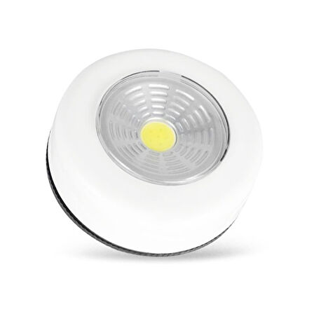 Ayt Powermaster Power Ledli Kendinden Yapışkanlı Pilli Led Aydınlatma Lamba Işıldak