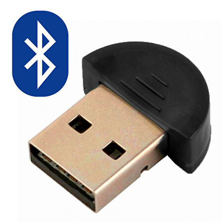Ayt Powermaster Mini Usb Bluetooth 5.0 Dongle Adaptör Pc Bilgisayar Laptop Masaüstü Android 20 Metre Çekim Mesafeli