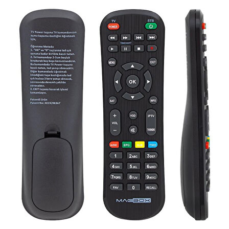 Ayt Magbox President HD Uydu Alıcı Kumandası Uzaktan Kumanda