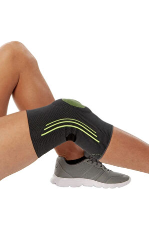 Medikalcim Örme Fleksible Balenli Dizlik Large