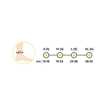 Medikaltec Silikonlu Plantar Fasiit Ve Topuk Dikeni Desteği Small