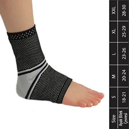 Medikaltec Örme Ayak Bilekliği XLARGE