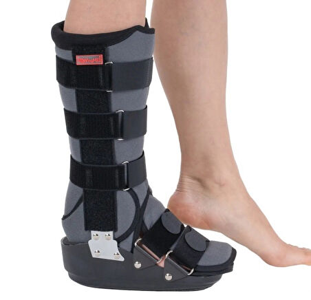 Medikaltec W638 Uzun Achill Botu Gri Medium 38-41