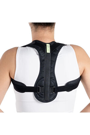 Medikaltec Dik Duruş Bandajı Siyah (duruş Bozukluğu, Sırt Kası Zayıflıkları)