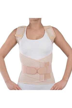 Medikaltec Dorsolomber/torakolomber Çelik/fleksible Balenli Korse - (xl)