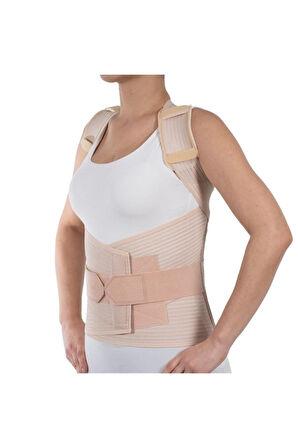 Medikaltec Dorsolomber/torakolomber Çelik/fleksible Balenli Korse - (xl)