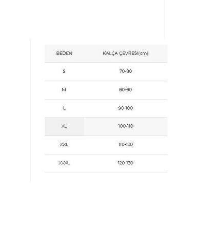 Medikalcim W457 Sakro-İliak Korse Kalça Çevresi 90-100 Cm