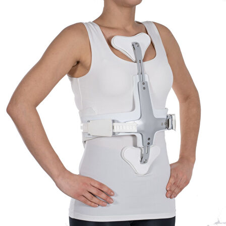 Medikalcim Hiperekstansiyon Korse 3 Nokta Jeweet Korse Gövde Yüksekliği 50--60 cm MEDİUM