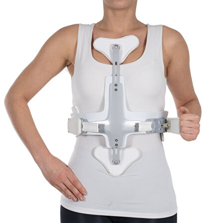 Medikalcim Hiperekstansiyon Korse 3 Nokta Jeweet Korse Gövde Yüksekliği 50--60 cm MEDİUM