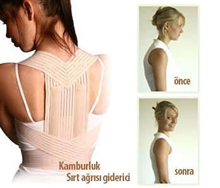 Medikalcim Dik Duruş Korsesi Posturex Korse