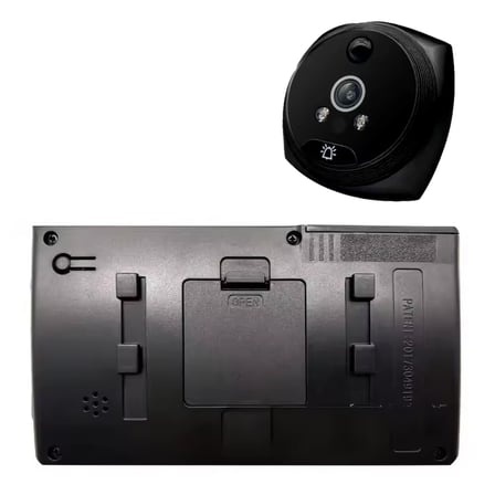 Ayt Powermaster Pm-24933 3.5 İnç Kameralı Akıllı Kapı Zili Kapı Dürbün Kamera Görüntülü Kapı Zili