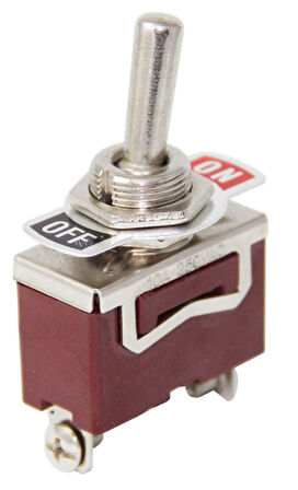 Ayt Toggle Switch 2 Pin On Off Aç Kapa 12 Mm Kn3c-101 Anahtar Buton