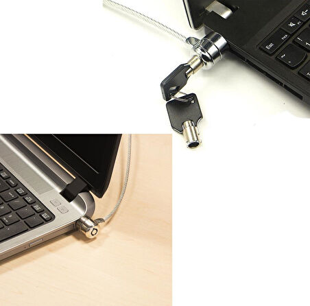 Ayt Notebook Laptop Kiliti Anahtarlı Elektronik Eşya Kilidi